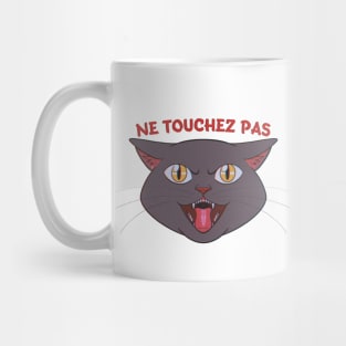 Don't Touch My Cat Mug
